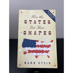How the States Got Their Shapes Mark Stein Paperback US Geography History